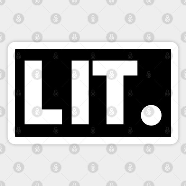 Lit. Magnet by Bunchatees